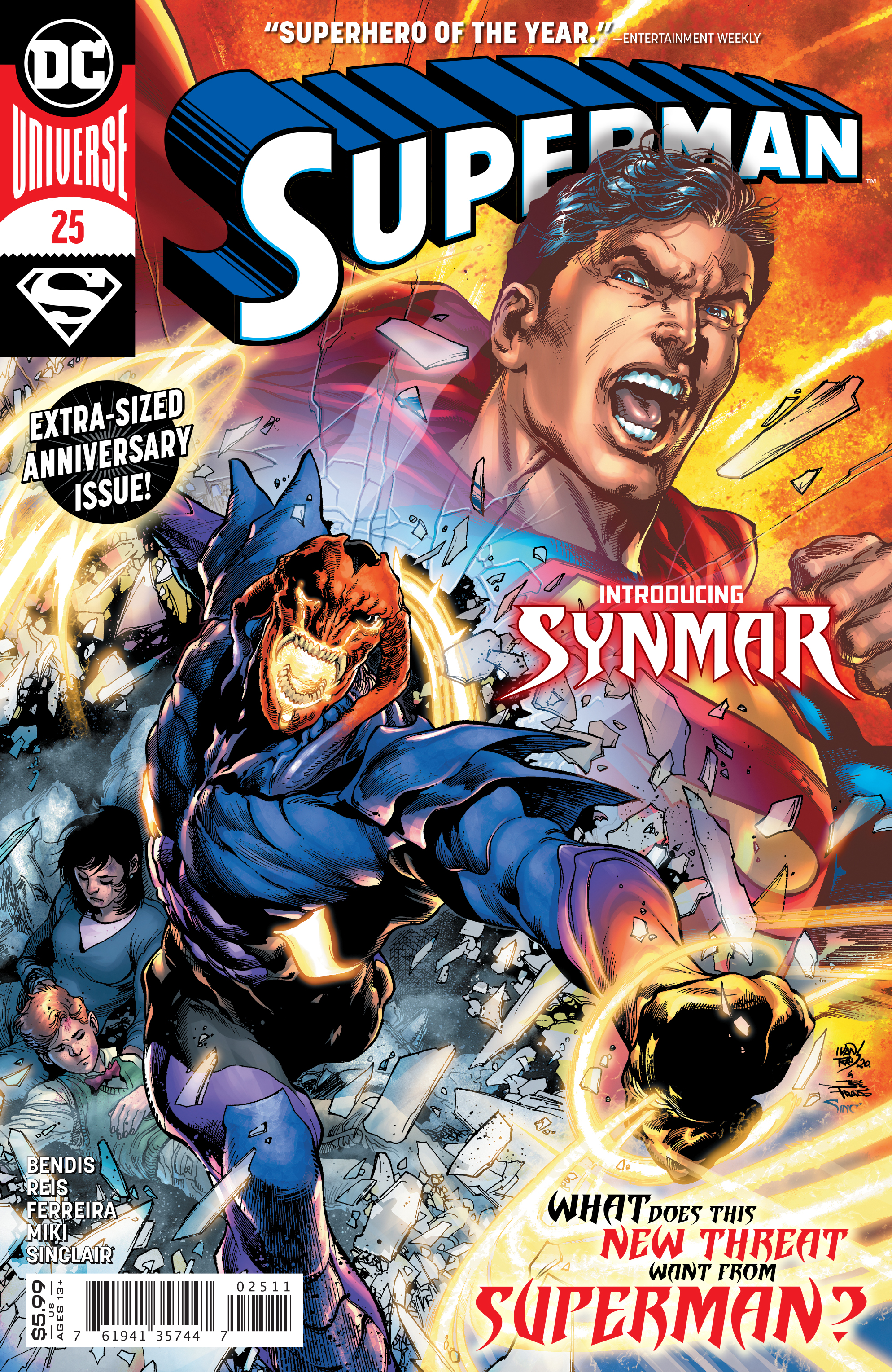 Superman #25 Cover A Ivan Reis (2018)
