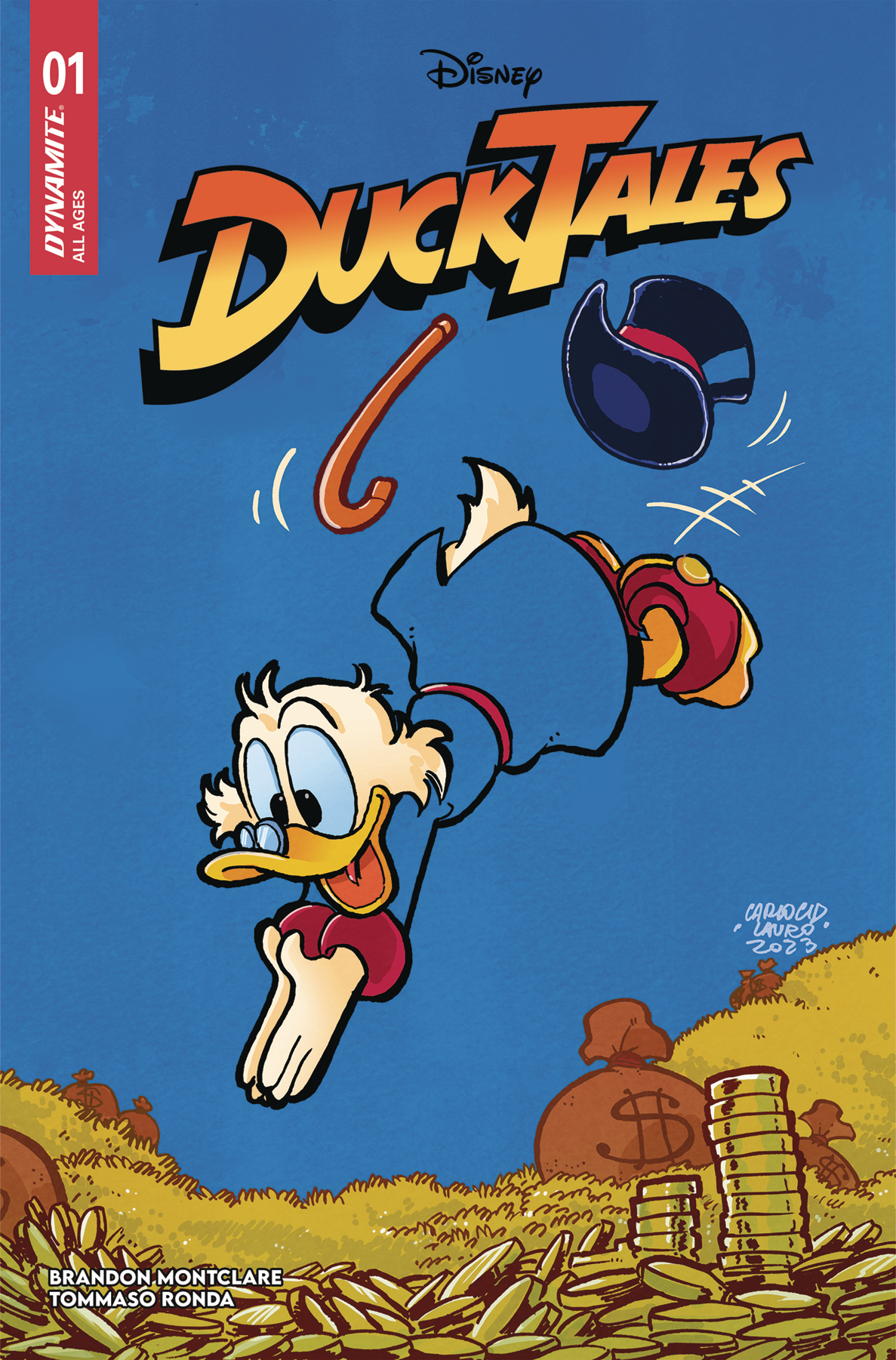 Ducktales #1 Cover L 1 for 10 Incentive Lauro Foil