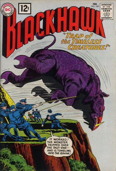 Blackhawk #169-Very Fine (7.5 – 9)