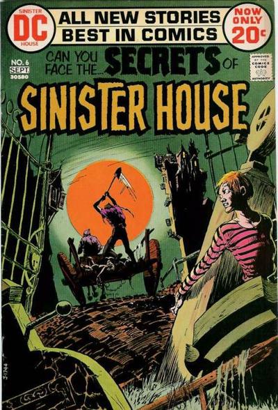 Secrets of Sinister House #6-Good, Water Damage And Rust