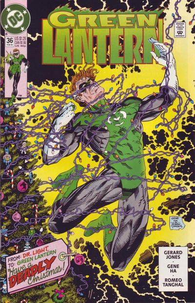 Green Lantern #36 (1990) [Direct]-Fine (5.5 – 7)