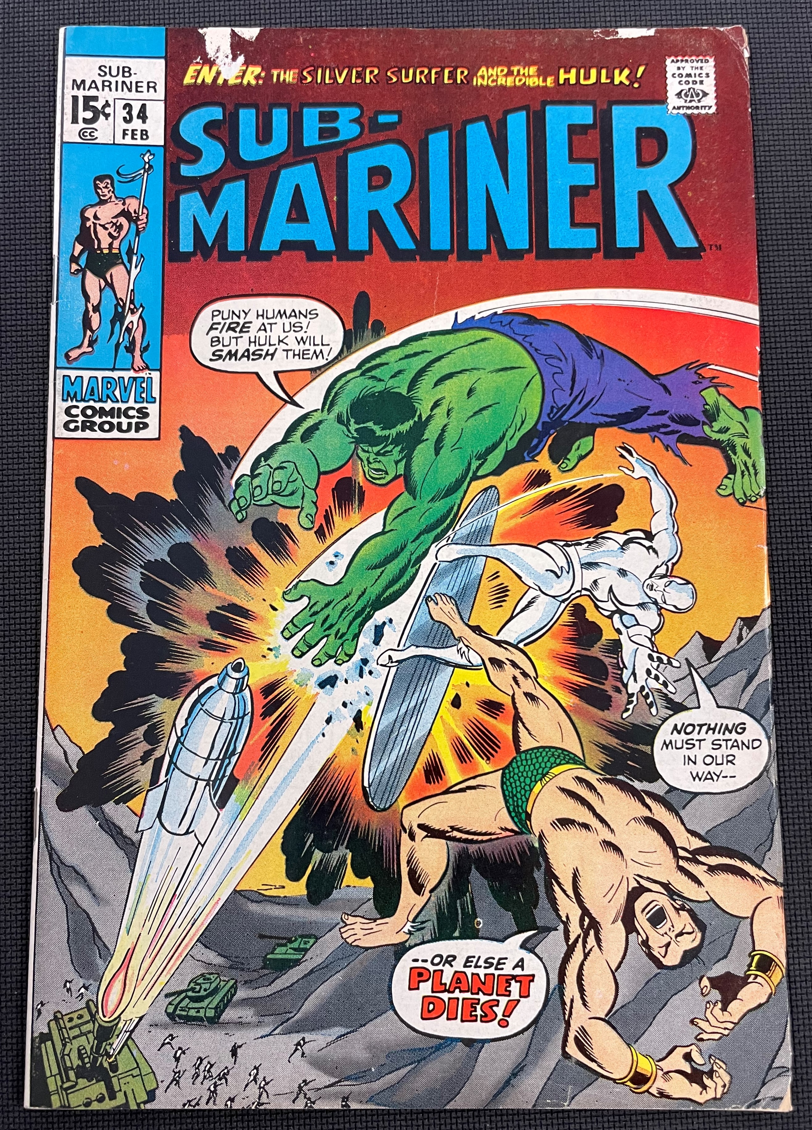 Sub-Mariner (1968 1st Series) #34