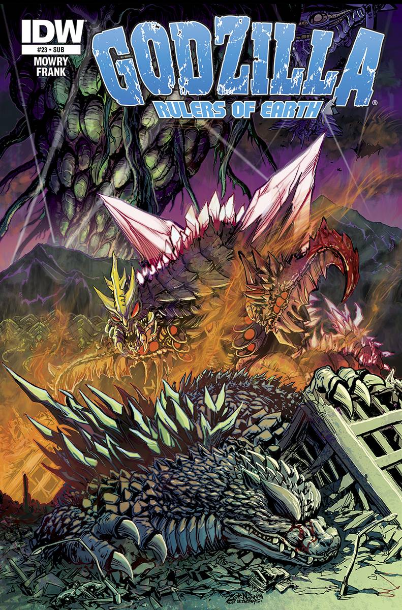Godzilla Rulers of the Earth #23 Subscription Variant