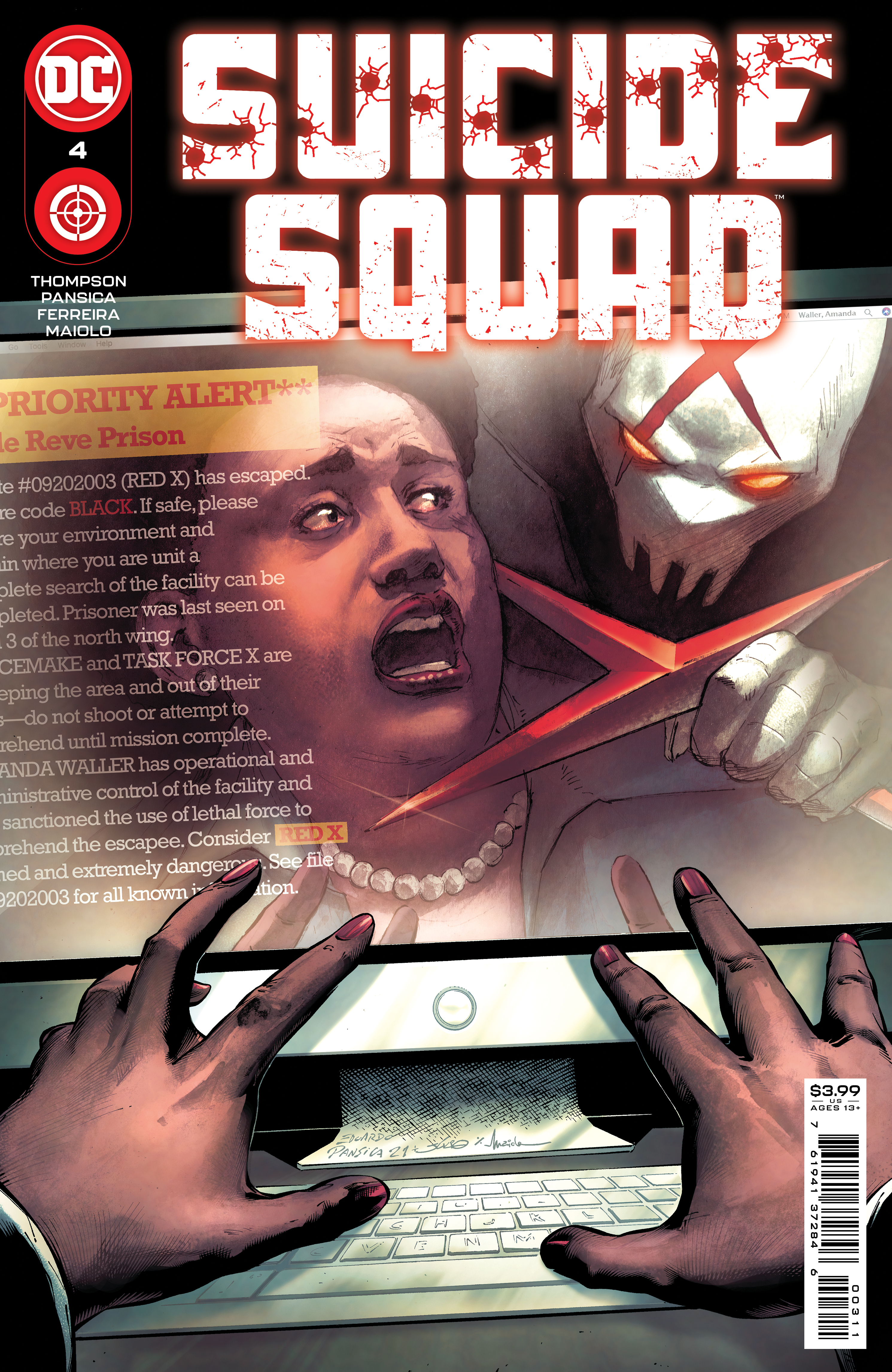 Suicide Squad #4 Cover A Eduardo Pansica (2021)