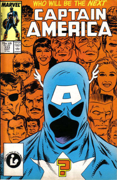Captain America #333 [Direct]-Very Good (3.5 – 5)