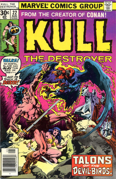 Kull, The Destroyer #22 [30¢]-Near Mint (9.2 - 9.8)