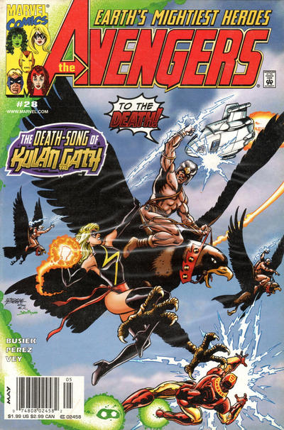 Avengers #28 [Newsstand](1998)-Very Fine (7.5 – 9)