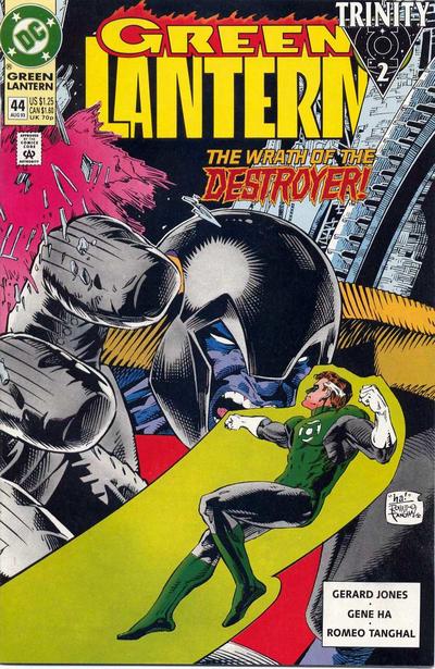 Green Lantern #44 (1990) [Direct]-Fine (5.5 – 7)