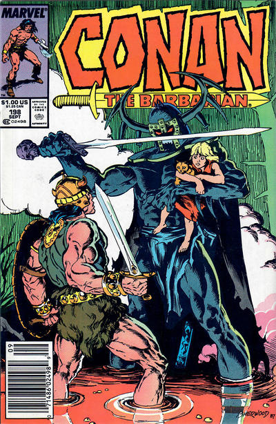 Conan The Barbarian #198 [Newsstand]