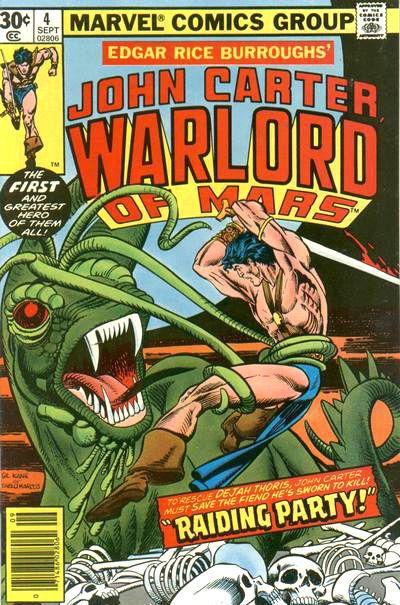 John Carter Warlord of Mars #4 [30¢]-Fine