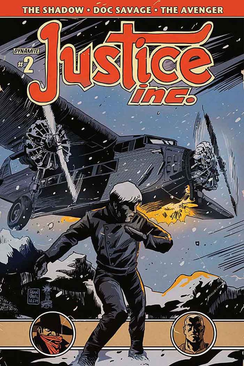 Justice Inc #2 Cover A Francavilla Variant
