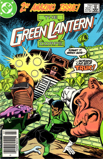 Green Lantern #202 [Newsstand]-Good (1.8 – 3)