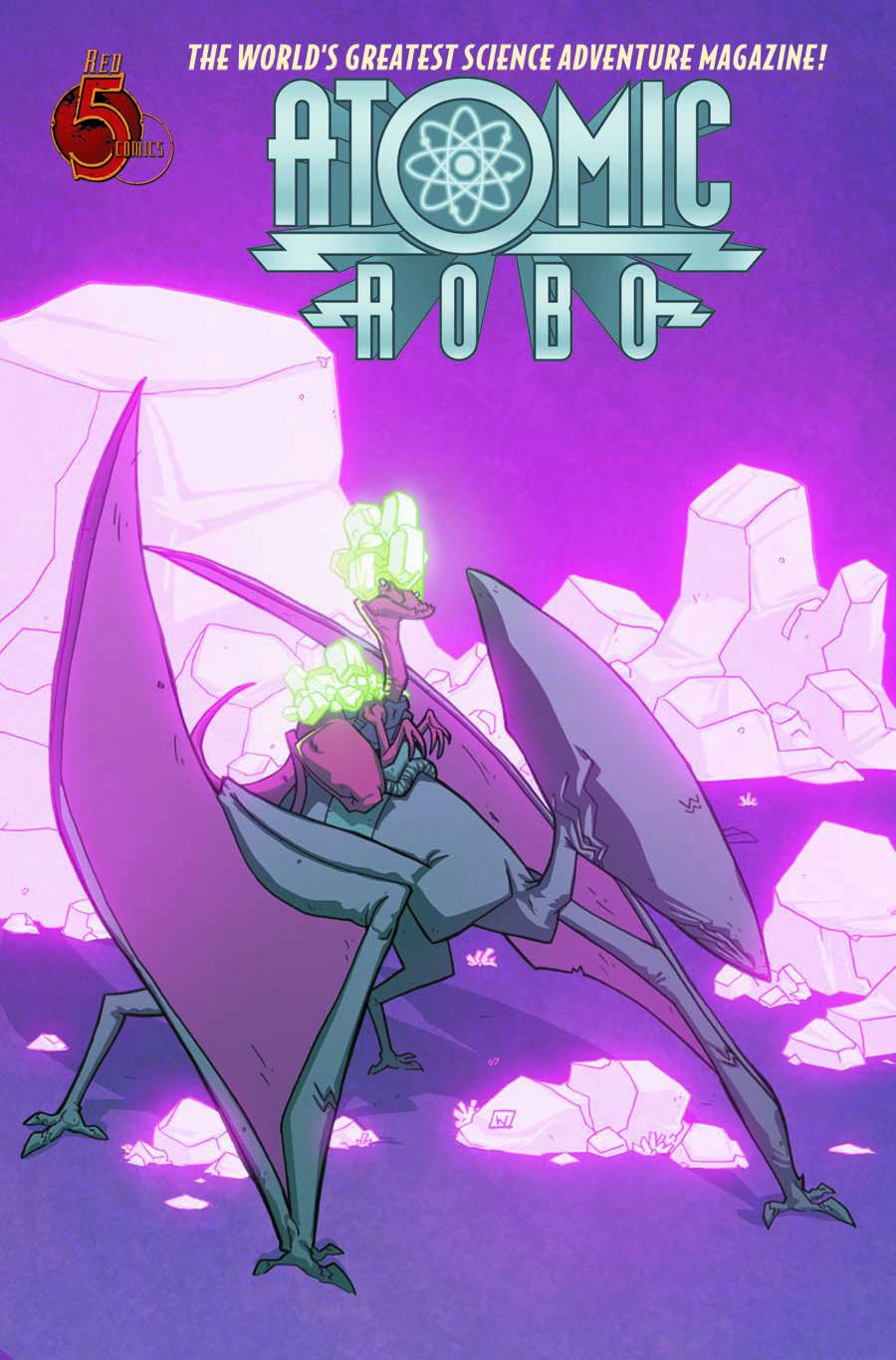 Atomic Robo Savage Sword of Dr Dinosaur #2