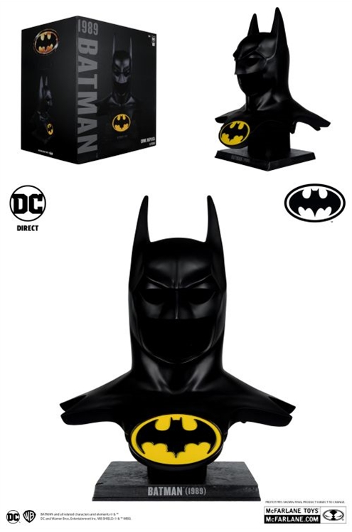 ***Pre-Order*** DC Direct Batman (1989) 1:1 Scale Replica Cowl