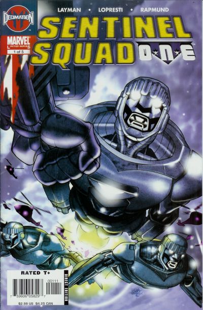 Sentinel Squad O*N*E #1-Very Fine (7.5 – 9)