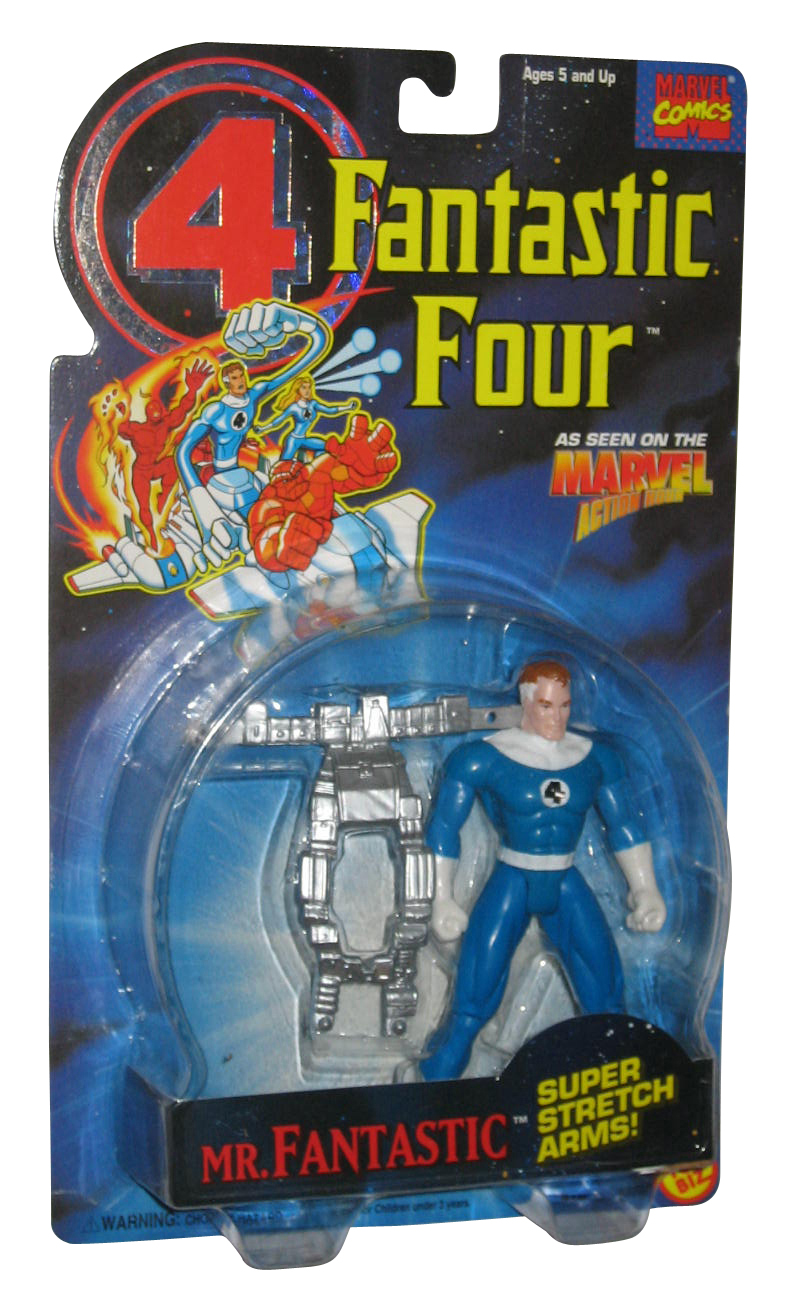 Marvel Comics Toy Biz Fantastic Four Mr Fantastic Stretch Arms Action Figure