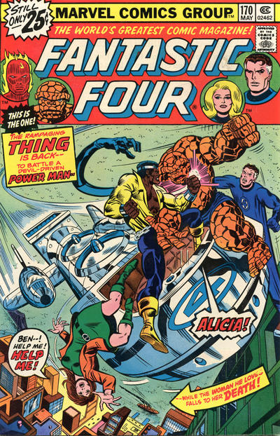 Fantastic Four #170 [25¢] - Vf- 