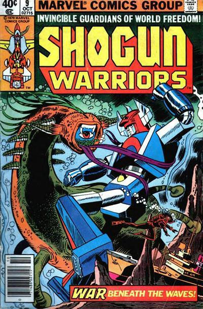 Shogun Warriors #9 [Newsstand](1979)-Fine (5.5 – 7)