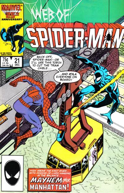 Web of Spider-Man #21 [Direct]-Fine (5.5 – 7)