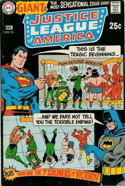 Justice League of America #76-Very Fine (7.5 – 9)