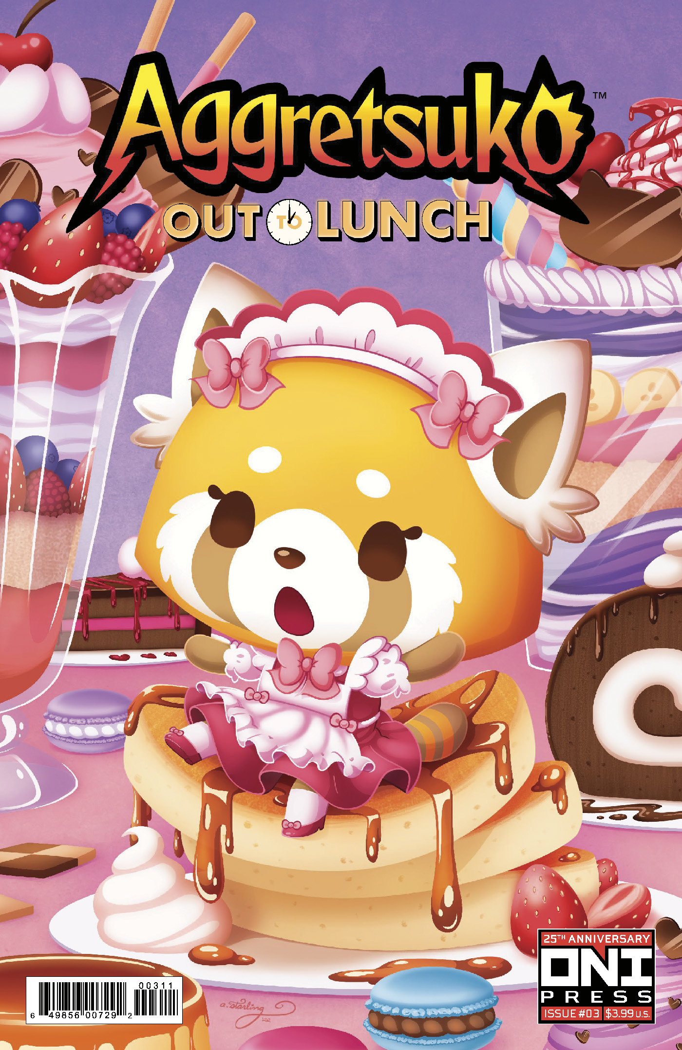 Aggretsuko Out To Lunch #3 Cover A Abigail Starling (Of 4)