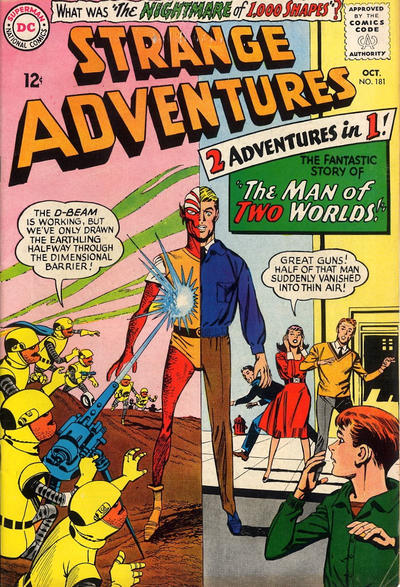 Strange Adventures #181 - G/Vg