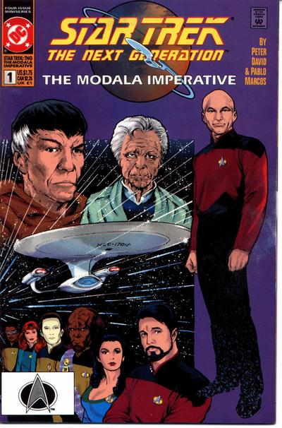 Star Trek: The Next Generation - The Modala Imperative #1 [Direct](1991)-Very Fine (7.5 – 9)