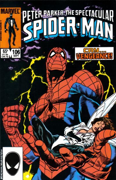 The Spectacular Spider-Man #106 [Direct]-Fine (5.5 – 7)