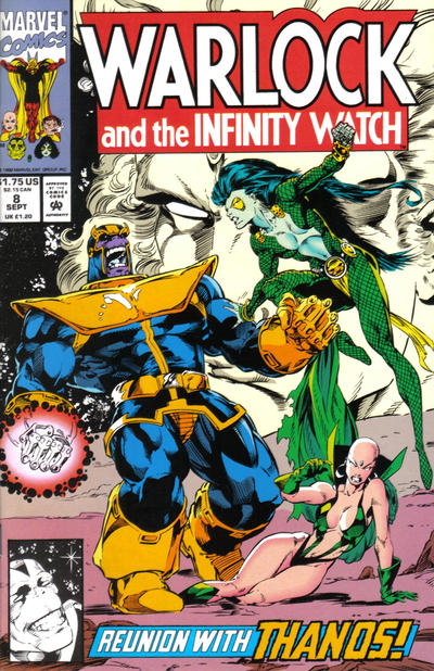 Warlock And The Infinity Watch #8 - Nm- 9.2