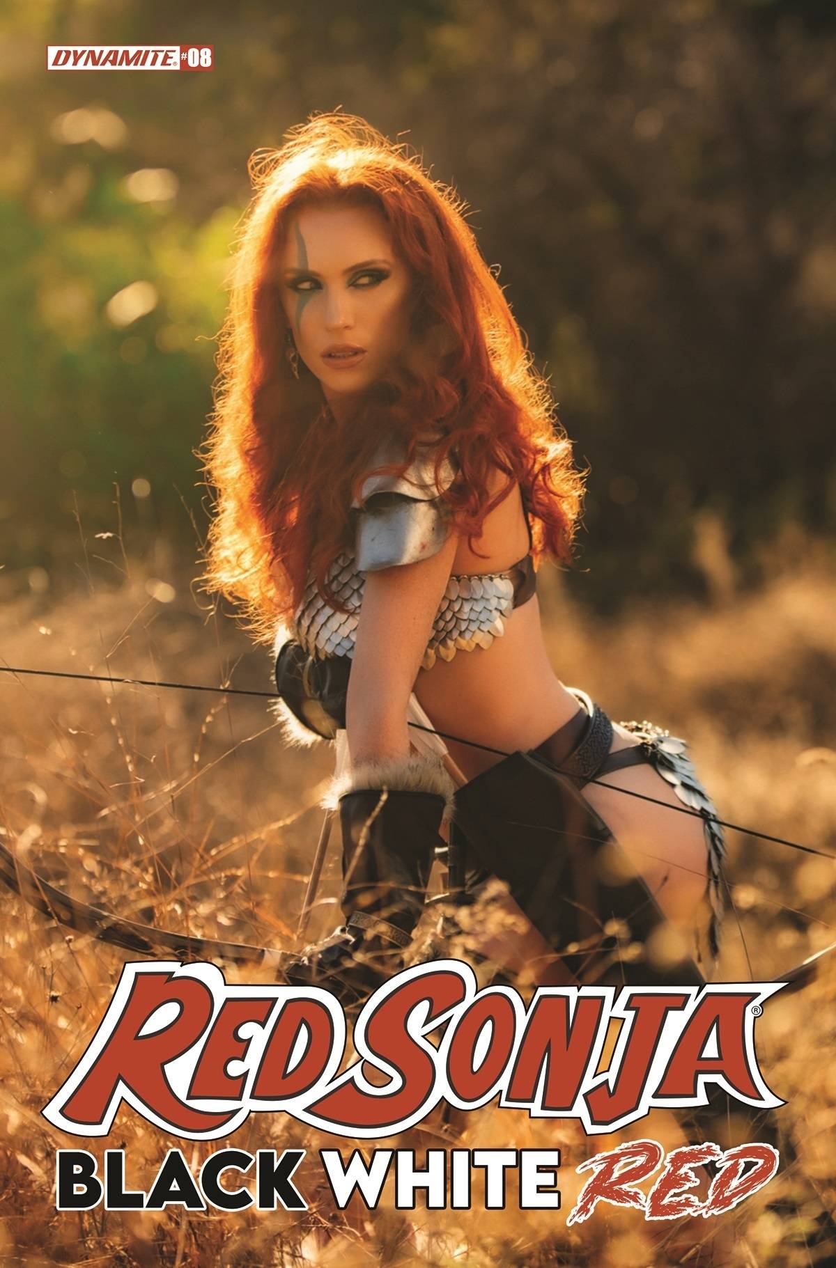 Red Sonja Black White Red #8 Cover D Cosplay