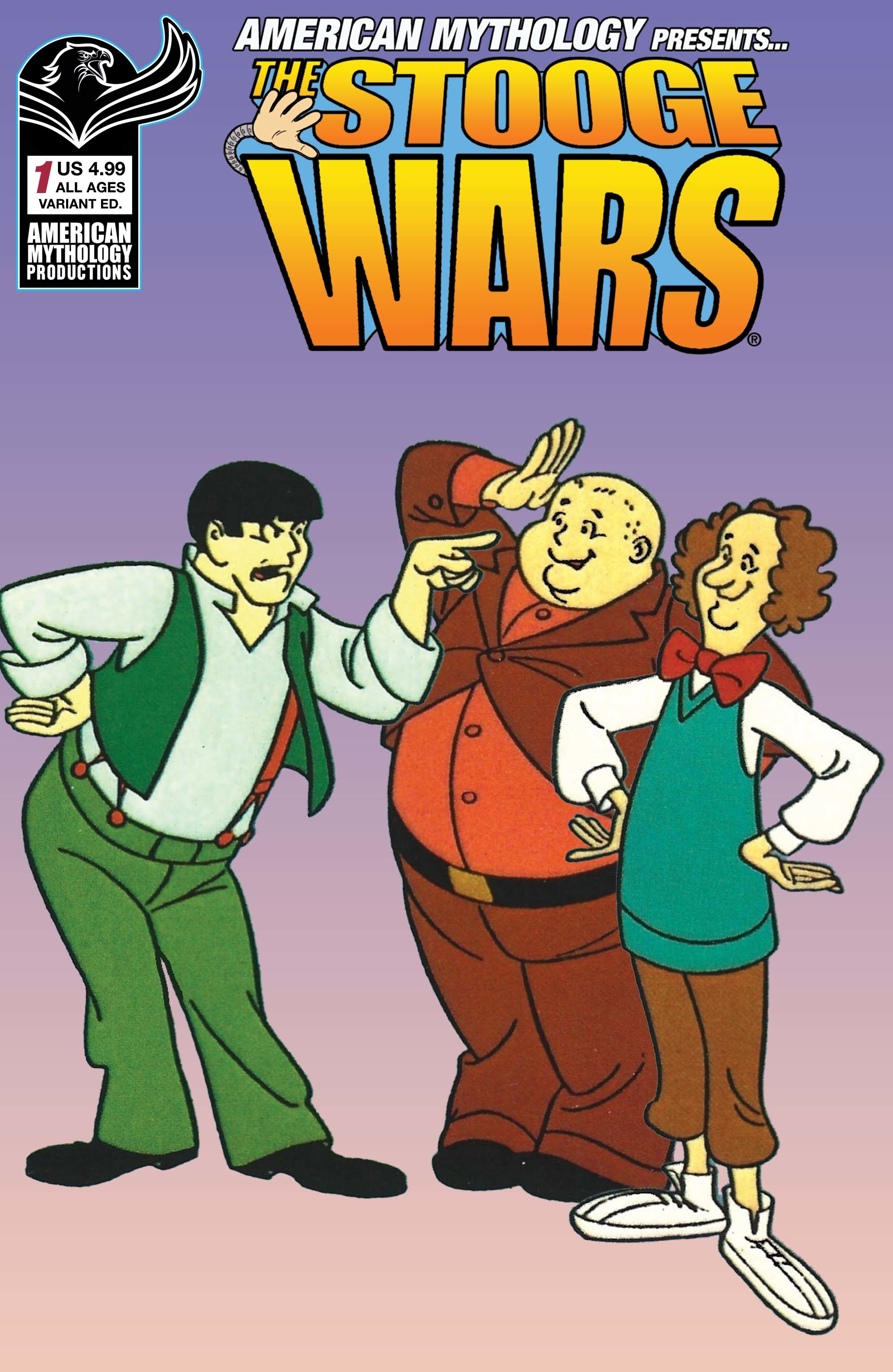 Robonic Stooges Stooge Wars #1 Cover B Pacheco