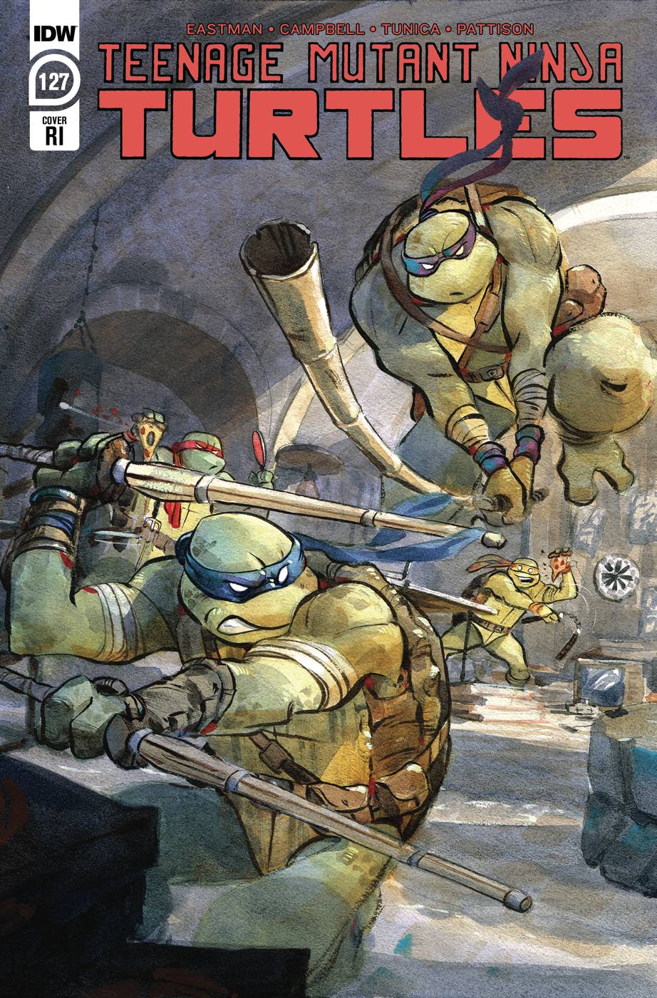Teenage Mutant Ninja Turtles Ongoing #127 Cover C 1 for 10 Incentive Cullum (2011)