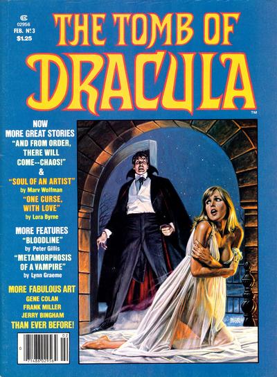 The Tomb of Dracula #3 - Vf- 7.5
