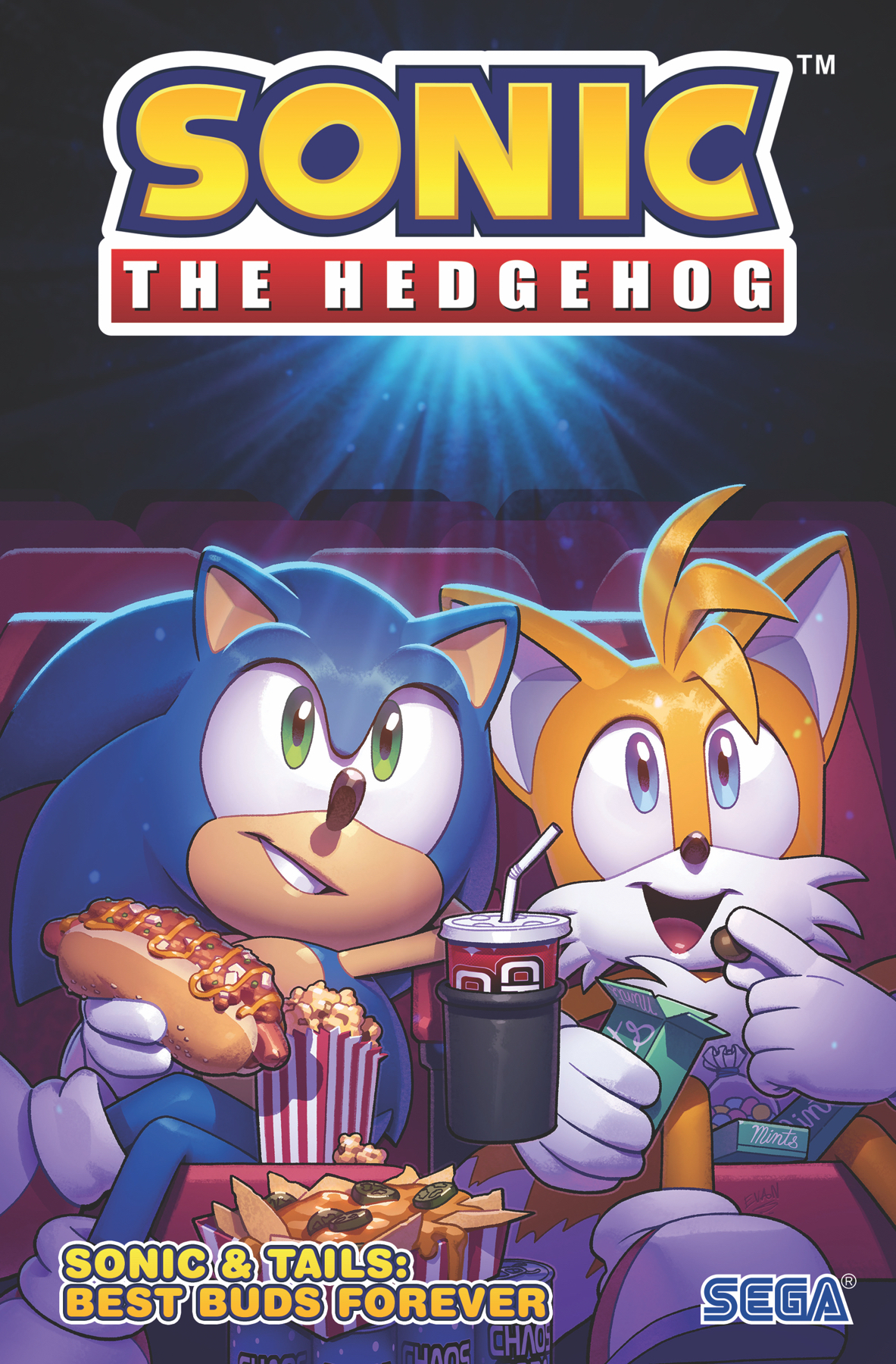 Sonic Hedgehog Sonic & Tails Best Buds Forever Graphic Novel