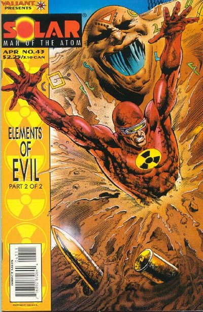 Solar, Man of The Atom #43-Fine (5.5 – 7)