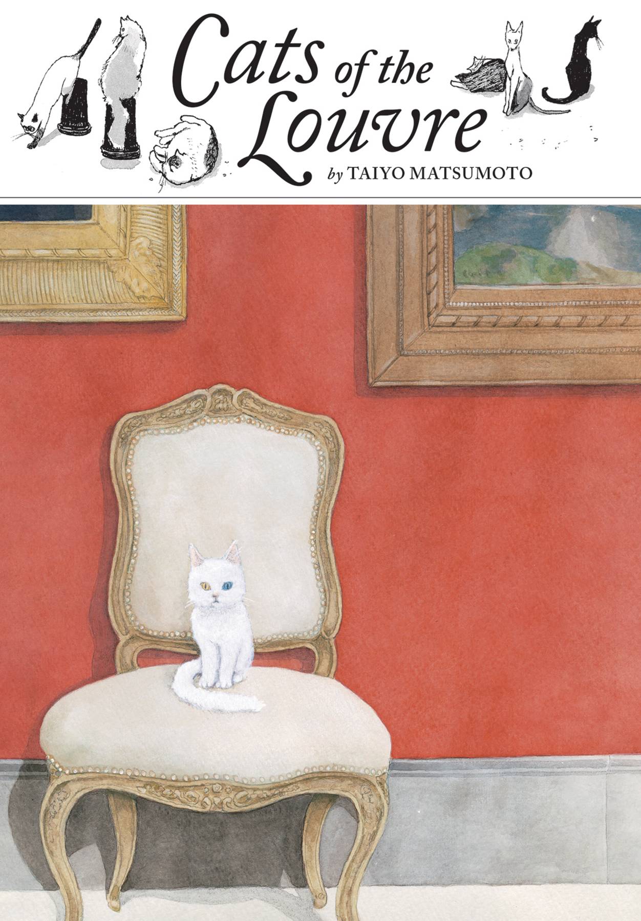 Cats of the Louvre Manga Hardcover
