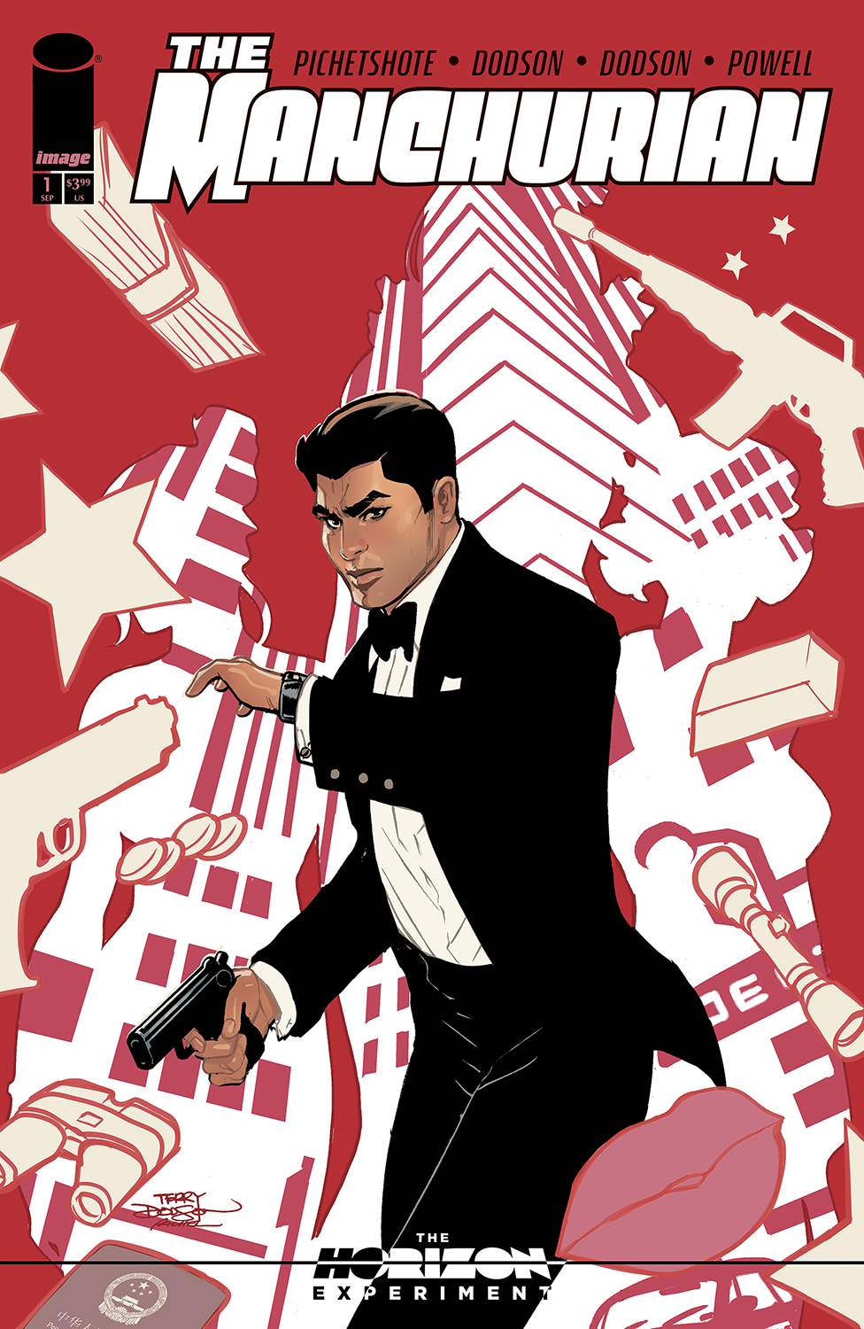 Horizon Experiment: The Manchurian #1 Cover A Terry Dodson (Mature) (Of 5)