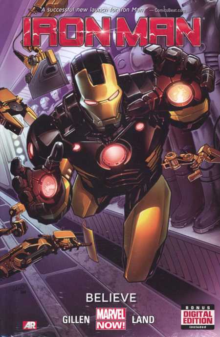 Iron Man Hardcover Volume 1 Believe (2013)