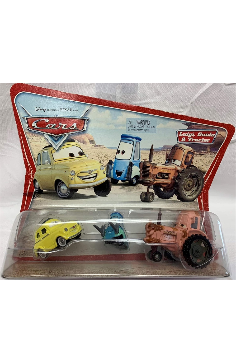 Disney/Pixar Cars Movie Luigi/Guido And Tractor Die-Cast Vehicle