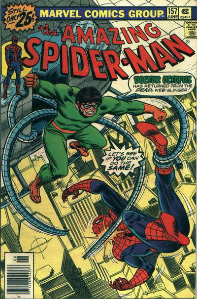 The Amazing Spider-Man #157 [25¢]-Fine