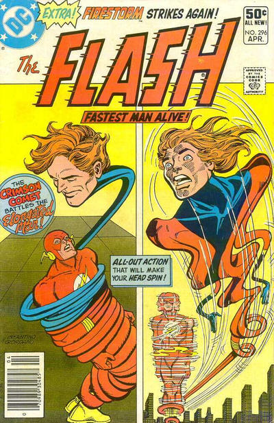 Flash #296 [Newsstand]-Near Mint (9.2 - 9.8)