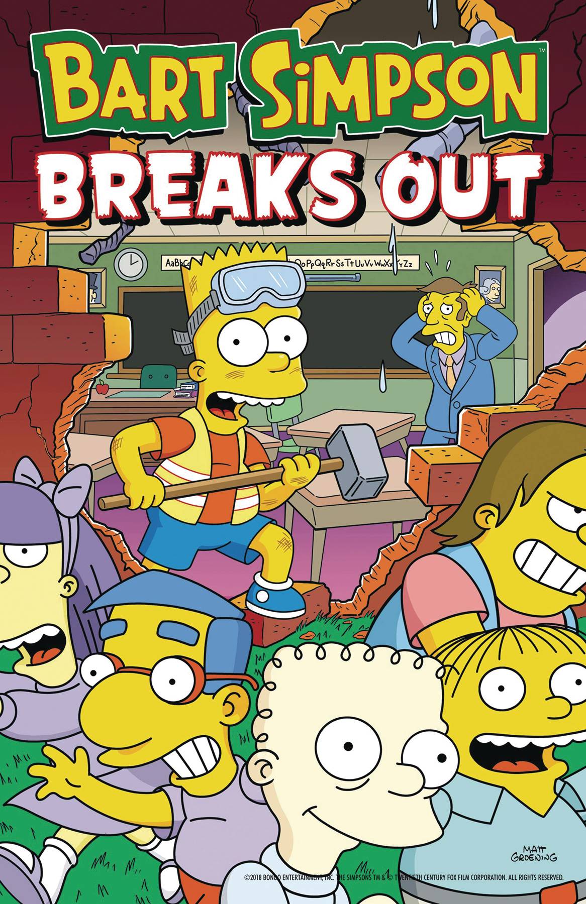 Bart Simpson Breaks Out Graphic Novel