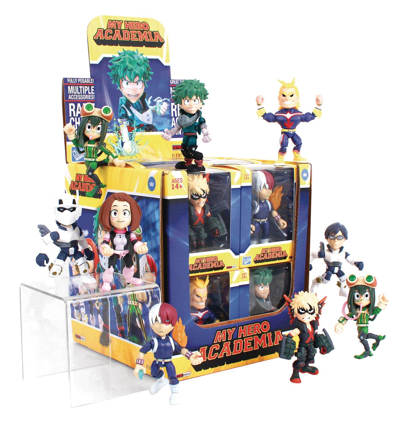 Tls X My Hero Academia Mini Fig 12 Piece Display