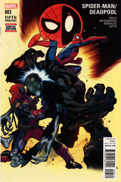 Spider-Man / Deadpool #3 [Fifth Printing] - Fn/Vf 