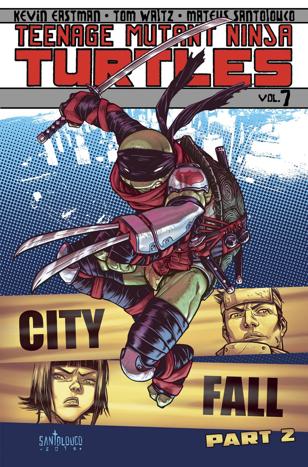 Teenage Mutant Ninja Turtles Ongoing Graphic Novel Volume 7 City Fall Part 2