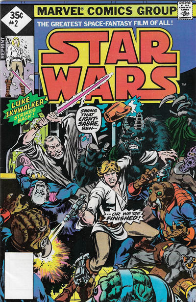 Star Wars #2 [Whitman Reprint Edition](1977)-Very Good (3.5 – 5)