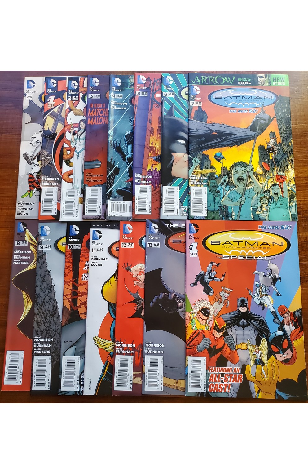 Batman Incorporated #0-13 & Special (DC 2012) Set