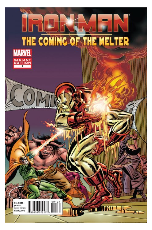 Iron Man Coming of Melter #1 Kane Variant