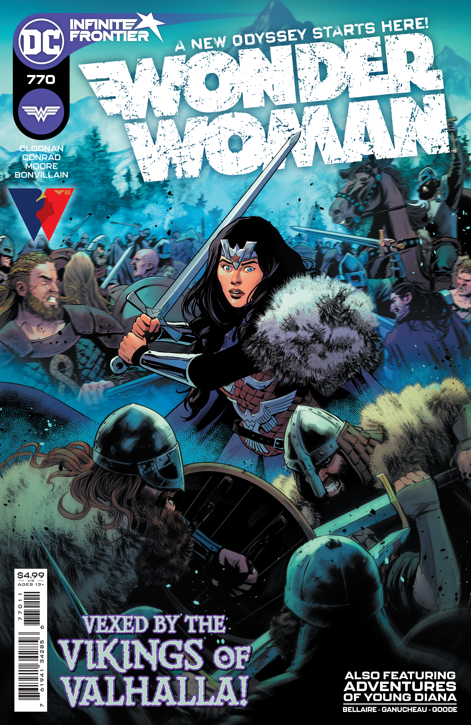 Wonder Woman #770 Cover A Travis Moore (2016)
