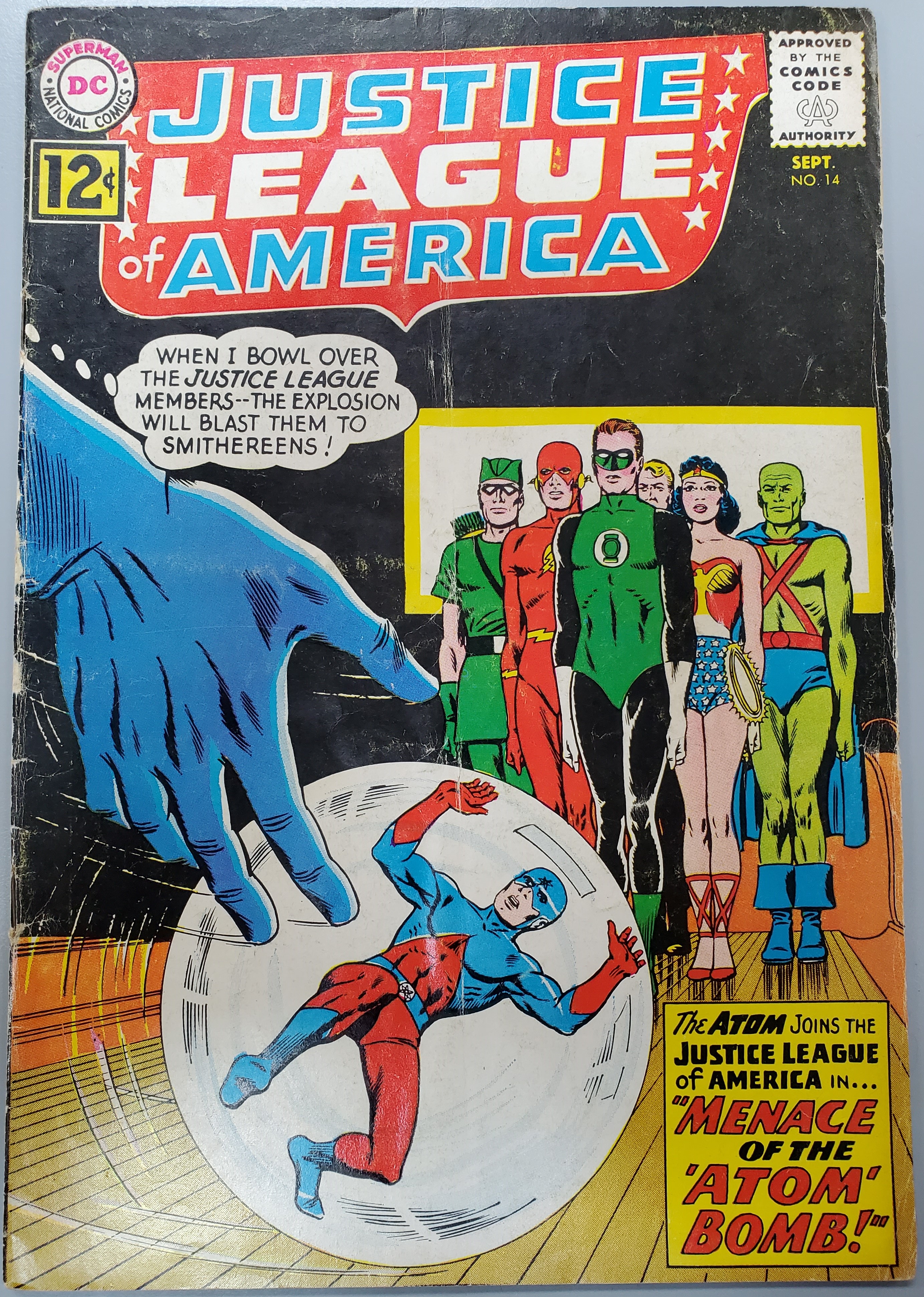Justice League of America #14 (1960)- G/Vg 3.0